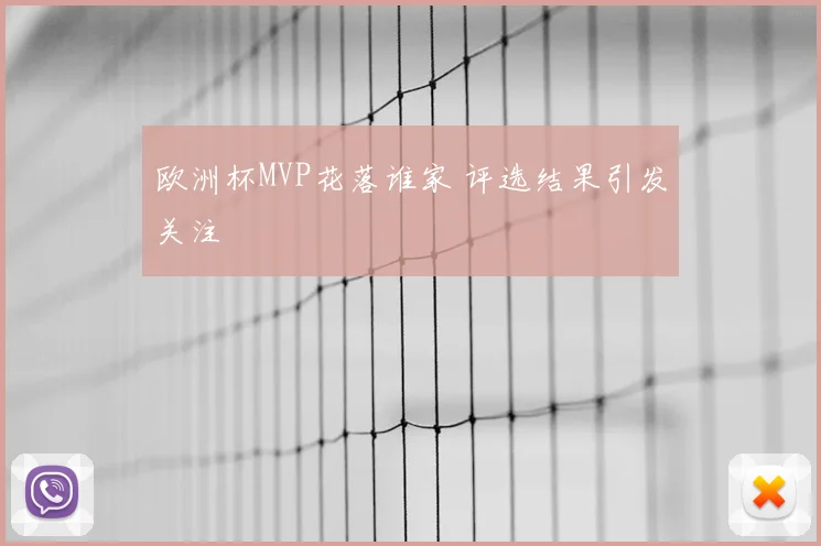 欧洲杯MVP花落谁家 评选结果引发关注